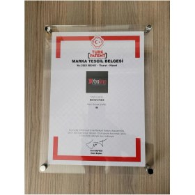 Resim Yönline A4 Beyaz Pleksi Sandviç Föylük Pano Hafif Malzeme ile Ergonomik Tasarım 