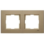Resim VİKO Bronz Novella İkili Çerçeve (VK-92090622) 