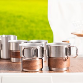 Resim 1 adet 330ml katlanabilir su şişesi, 304 paslanmaz çelikten yapılmış, kapaklı ve ısıya dayanıklı contalı, açık hava etkinlikleri, kamp ve piknikler için vazgeçilmez 