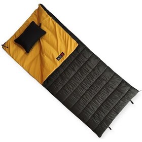 Resim Naturecamp Ursa 350 Plus Haki -15 Derece Birleşebilir Geniş Yastıklı Uyku Tulumu Haki 