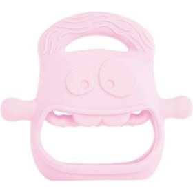 Resim Kanonik Education Pembe Bebek Silikon Diş Kaşıyıcı 