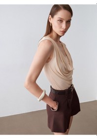 Resim Dilvin 32895 Degaje Yaka Top-taş 