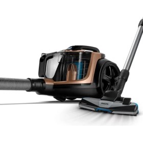 Resim Philips Çift Başlıklı ve Turbo Fırça Yüksek Emiş Gücüne Sahip Toz torbasız Süpürge 900W ^^Özel Lambader Hediyeli^^ 