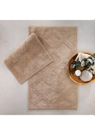 Resim Schafer Home Liora Pamuk 2 Li Banyo Paspası-bej Bej 