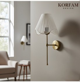 Resim Wavy Aplik - Beyaz Asimetrik Şekilli Kablosuz Pilli Aplik Çok Renkli 