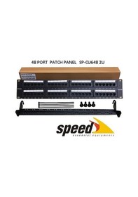 Resim Speed Sp Cu648 48 Port Utp Cat6 Patch Panel 