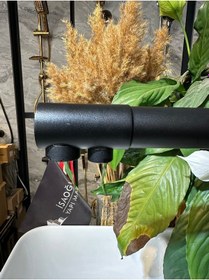 Resim İsaoğlu Yapı Siyah Mutfak Bataryası Siyah Arıtmalı Musluk Evye Armatür Siyah 