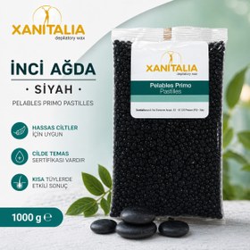 Resim Soyulabilir İnci Ağda Siyah 1000gr 