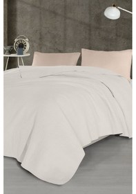 Resim Elart Pandora Çok Amaçlı Yatak Örtüsü Çift Kişilik 200x220 Cm Krem Krem 