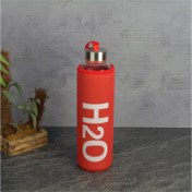Resim Tohana H2O 750 ml Cam Matara Kırmızı 