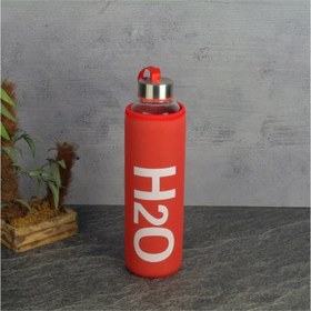 Resim Tohana H2O 750 ml Cam Matara Kırmızı 
