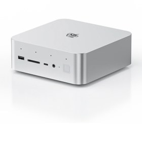 Resim Beelink GTi15 Ultra AI PC i9-1285H 64GB RAM 1TB SSD WiFi HDMI DP TB4 Win11 Pro Mini PC Silver 