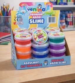 Resim venino free & colors 125 Gr Premium Kaliteli Ele yapışmaz , Bozulmaz Hazır Slime - Slaym Yerli Ürün MiLLi Marka 