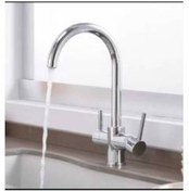 Resim Arıtmalı Mutfak Evye Bataryası Su Arıtma Çıkışlı 