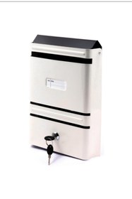 Resim Eltos Metal Kilitli Anahtarlı Posta Kutusu Isimlikli 