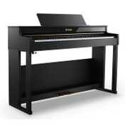 Resim Donner DDP-400 Premium Upright Dijital Piyano (Siyah) 