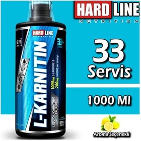 Resim Hardline L-Karnitin Sıvı 1000 Ml L Carnitine Limon Aromalı-Limon Aromalı 