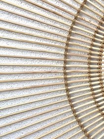 Resim LUVIE Concept Rattan Bambu Ayna 40'120 AHŞAP 