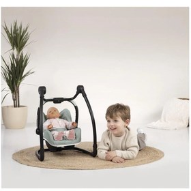 Resim Smoby Maxi-Cosi Oyuncak Bebek Mama Sandalyesi Puset ve Salıncak - Adaçayı Yeşili 240239 