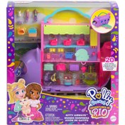 Resim Nessiworld HWP19 Polly Pocket Adventures in Rio Uçak Oyun Seti 