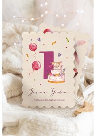 Resim Bebek Anı Kartları, 22 Adet En Özel Anlar İçin Anı Kartı / Fotoğraf Figür, Özel Tasarım Kızlara Özel Dijital Baskı 