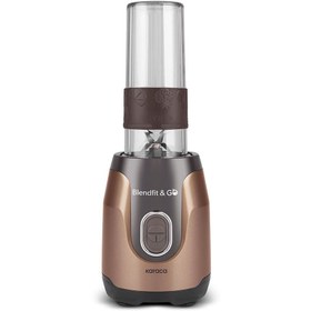 Resim Karaca Blendfit Go Personal Kişisel Smoothie Blender Walnut Brown 