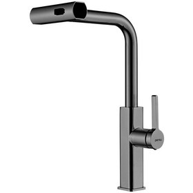 Resim Penta Gri Spiralli Evye Bataryası Kare 1311gg krom 