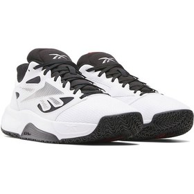 Resim Reebok Engıne Lt Beyaz Unisex Basketbol Ayakkabısı Beyaz-siyah 