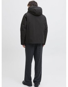 Resim Jack & Jones Jprccmoon Erkek Şişme Mont Moon Jacket Sn Siyah 