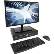 Resim ROWORK Mk2 Intel I3 10100 8gb Ram 480ssd 22" Monitör Set Mini Pc 