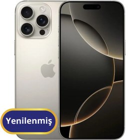 Resim Apple iPhone 16 Pro Max Yenilenmiş TR Garanti | 1 TB Natürel Titanyum 