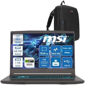 Resim MSI Thin 15 Intel Core i5 13420H 48GB DDR4 1TB SSD 6GB/RTX3050/45W 15.6" FHD 144Hz IPS FreeDos Taşınabilir Bilgisayar 2868XTRF18 + ZettaÇanta 