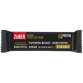 Resim Züber kakaolu protein barı 40g 