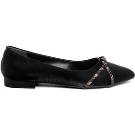 Resim Miss Park Moda Pm386 K498-1 Kadın Babet Siyah-siyah Siyah 