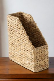 Resim oceanpoint Doğal Dergilik Gazetelik Kitaplık Sık Dokuma Su Sümbülü 32CM 