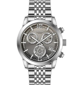 Resim Quantum Adg1173.360 Kronograf Safir Camlı Çelik Kordon Çelik Kasa 10 Atm Suya Dayanıklı Metalik Renk Erkek Kol Saati Metalik 