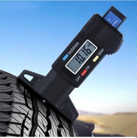 Resim WF Elektronik Dijital Lastik Diş Derinlik Kumpası Ölçer cin307 