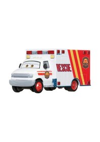 Resim Disney Pixar Cars Morgan Martins Rescue Araç 1:55 Metal Diecast Koleksiyon Oyuncak Renkli 