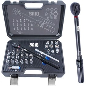 Resim Brio Tork Anahtarı 3/8 5-60NM 27 PARÇA 