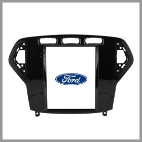 Resim Govimaks Ford Mondeo Tesla 2007 - 2010 Pıano Black 2 GB Ram 32 GB Hafıza Androıd Multımedıa Teyp 