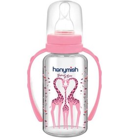 Resim Hanymish Kulplu Cam Biberon 125 ML 403 
