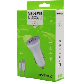 Resim Mıcro Usb Set 2.0a Samsung Mikro Oto Araç Şarj Aleti C44 