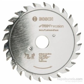 Resim Bosch - Best Serisi Hassas Kesim Lamine Panel İçin Ön Çizme Bıçağı - 125 X 20 X 2,8-3,6 Mm, 12+12 Diş 