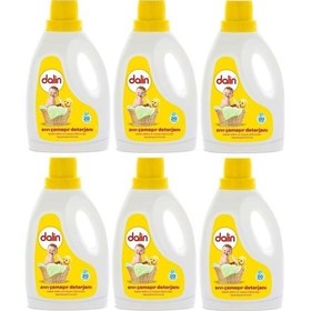 Resim Dalin Sıvı Çamaşır Deterjanı 1500 ml 6 Adet 