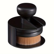 Resim Anti-Static Vinil Plak Temizleme Fırçası - Karbon Fiber Tüyler ile LP Plak Makinesi Bakımı, Vinil Plaklar için Statik Olmayan Derin Temizleme Aracı, DJ ve Ev Kullanımı (Kırışıklık Olmayan Tasarım) 