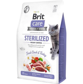 Resim Brit Care Ördekli Kısırlaştrırılmış Yetişkin Kedi Maması 7 KG 