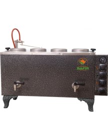 Resim Allians Elektrikli Ofis Tipi Demlikli Gri Çay Makinesi ve Çay Kazanı 