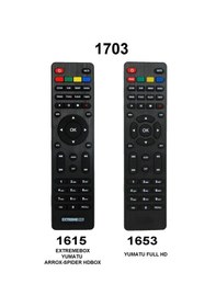 Resim Kumanda 1615-1703 Kr0999 Yum101-extremebox,yumatu,skytech 