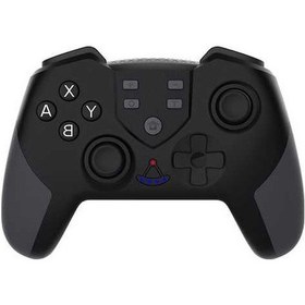 Resim Bloomnest Jiroskop Fonksiyonlu Kablosuz Bt Gamepad, Çift Motor Titreşim, Switch/switch Lite Uyumlu Siyah-gri 