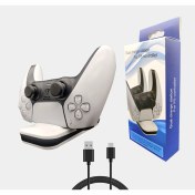 Resim Ps5 Kontrol Şarj Cihazı USB Sony Ps5 Şarj Standı Oyun Denetleyicisi Istasyonu Yh-50 